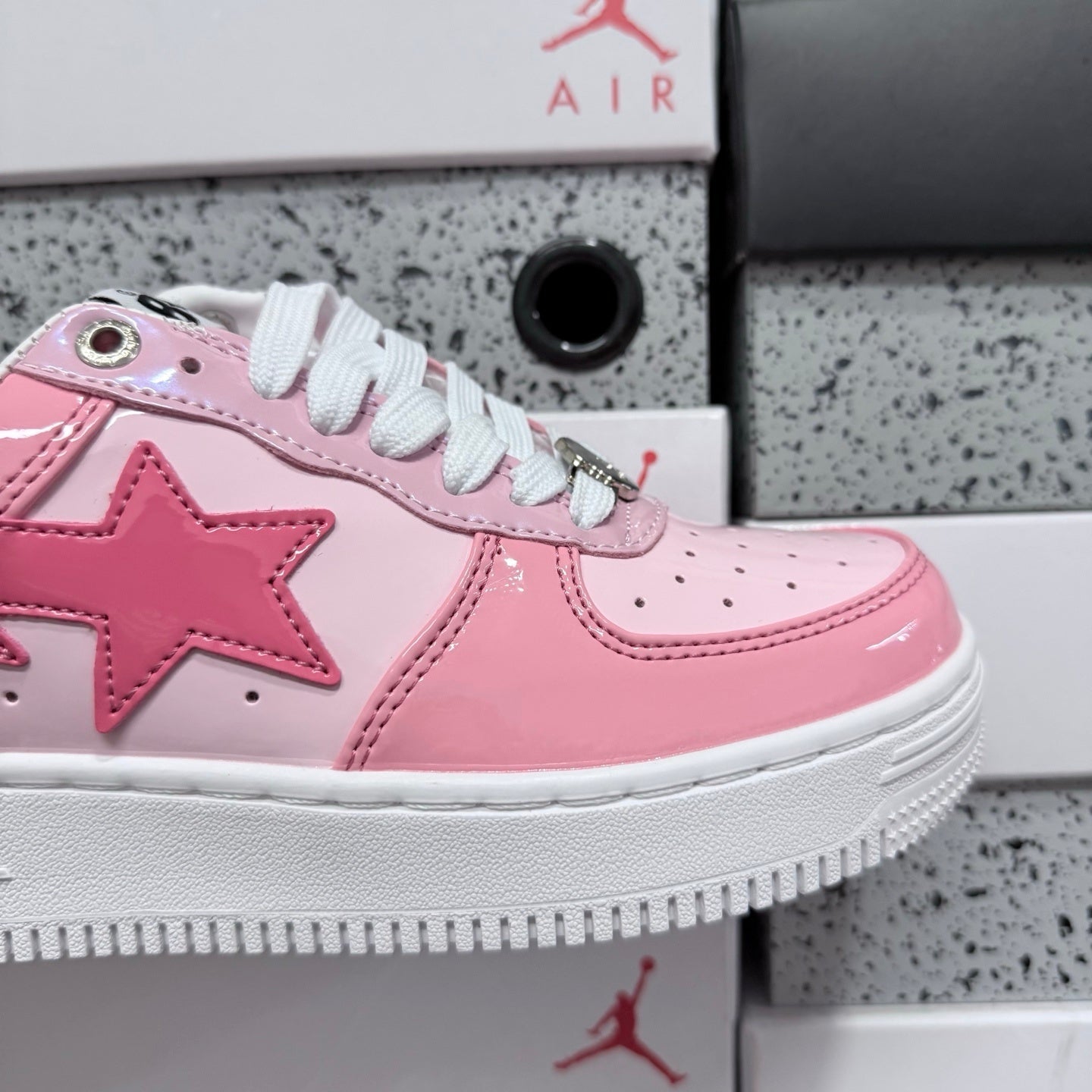 A Bathing Ape Bapesta Pink