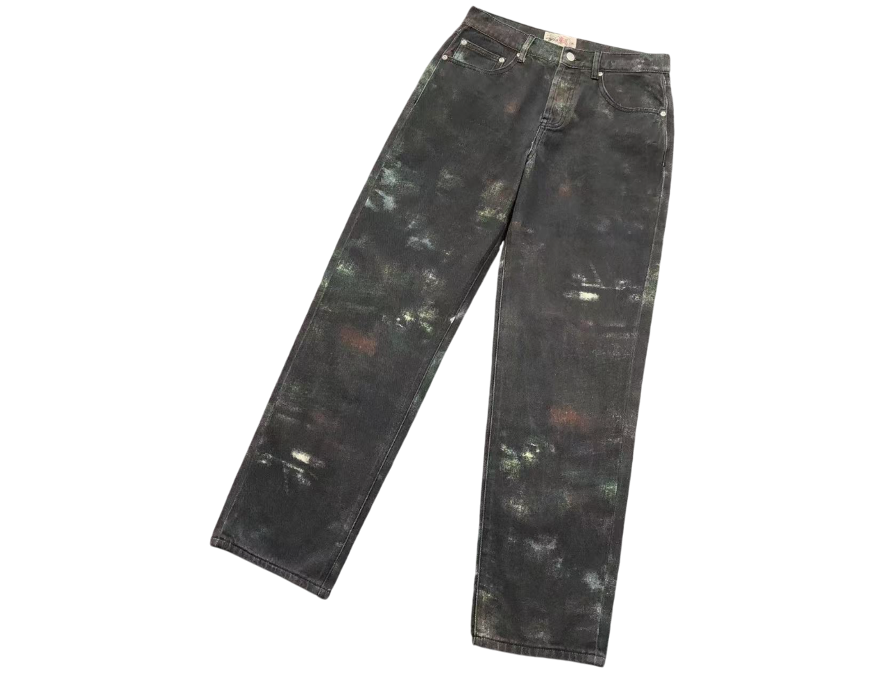 Stussy Big Ol' Paint Jeans Black