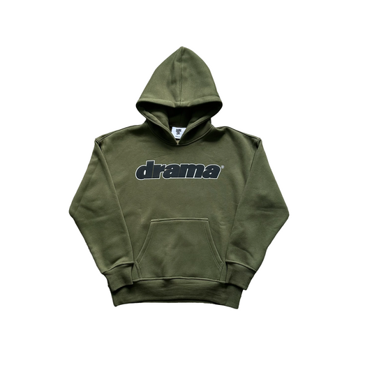Drama Call Foam Hoodie Khaki