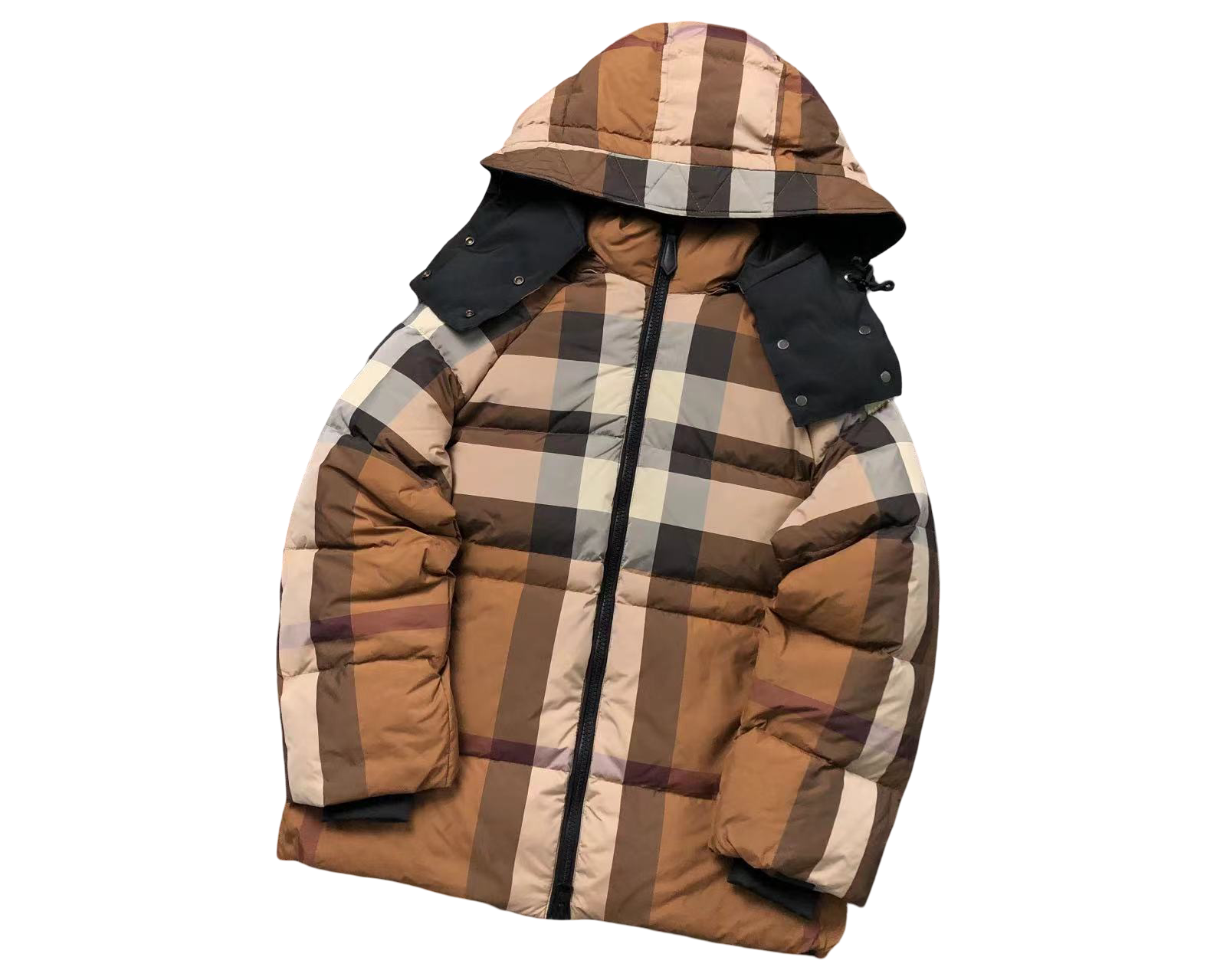 Burberry Vintage Padded Jacket Brown