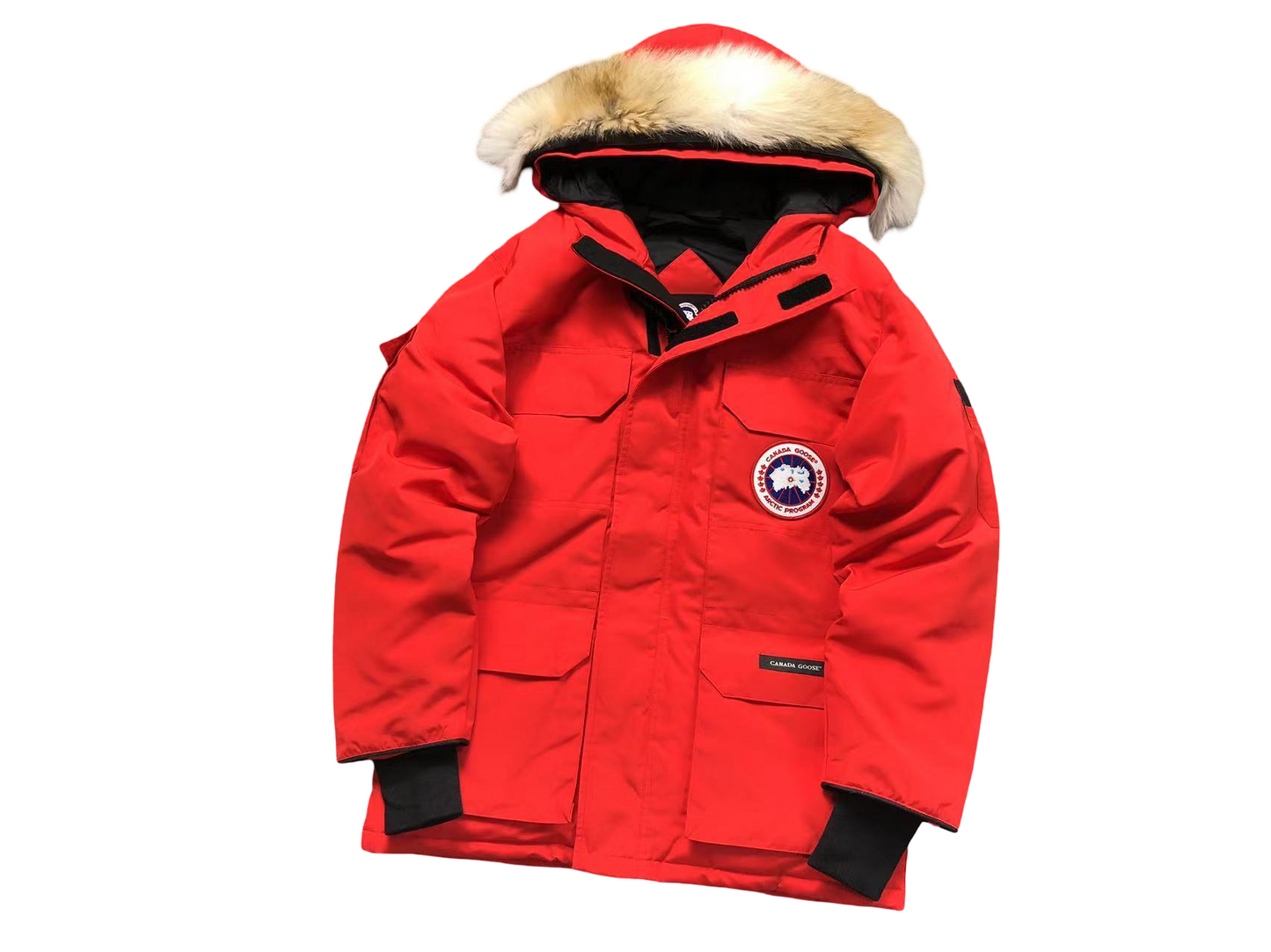 Canada Goose Expedition Heritage Parka Red