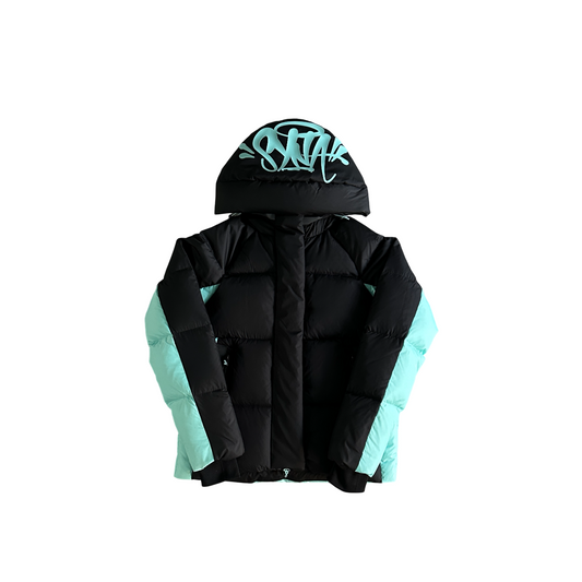 Syna World Detachable Puffer Black/Teal