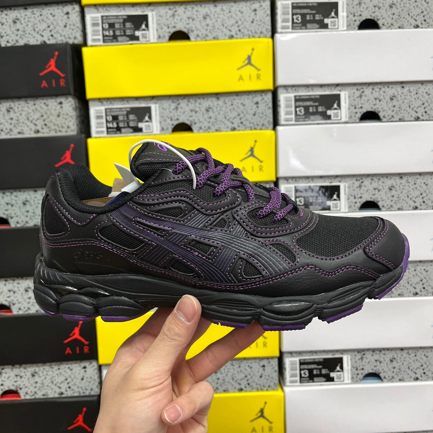 ASICS Gel-NYC Needles Black Purple