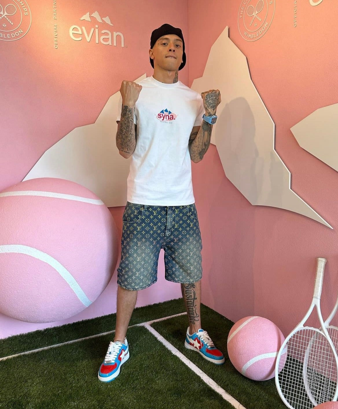 Syna World x Evian H20 Tee White