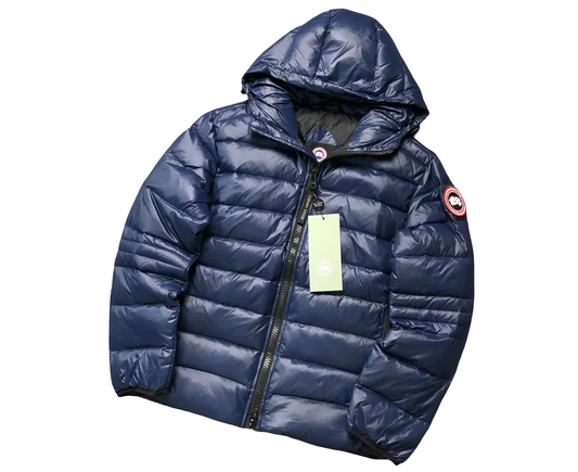 Canada Goose Crofton Slim Fit Down Jacket Blue