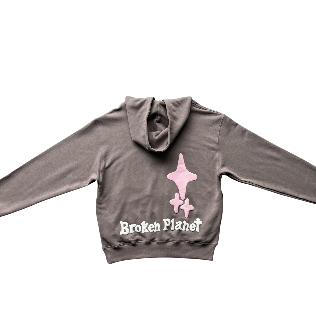 Broken Planet Stuck In A Mirage Hoodie Light Brown