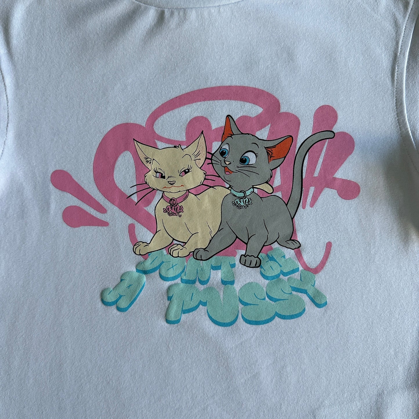 Syna Cat Women's Tee White