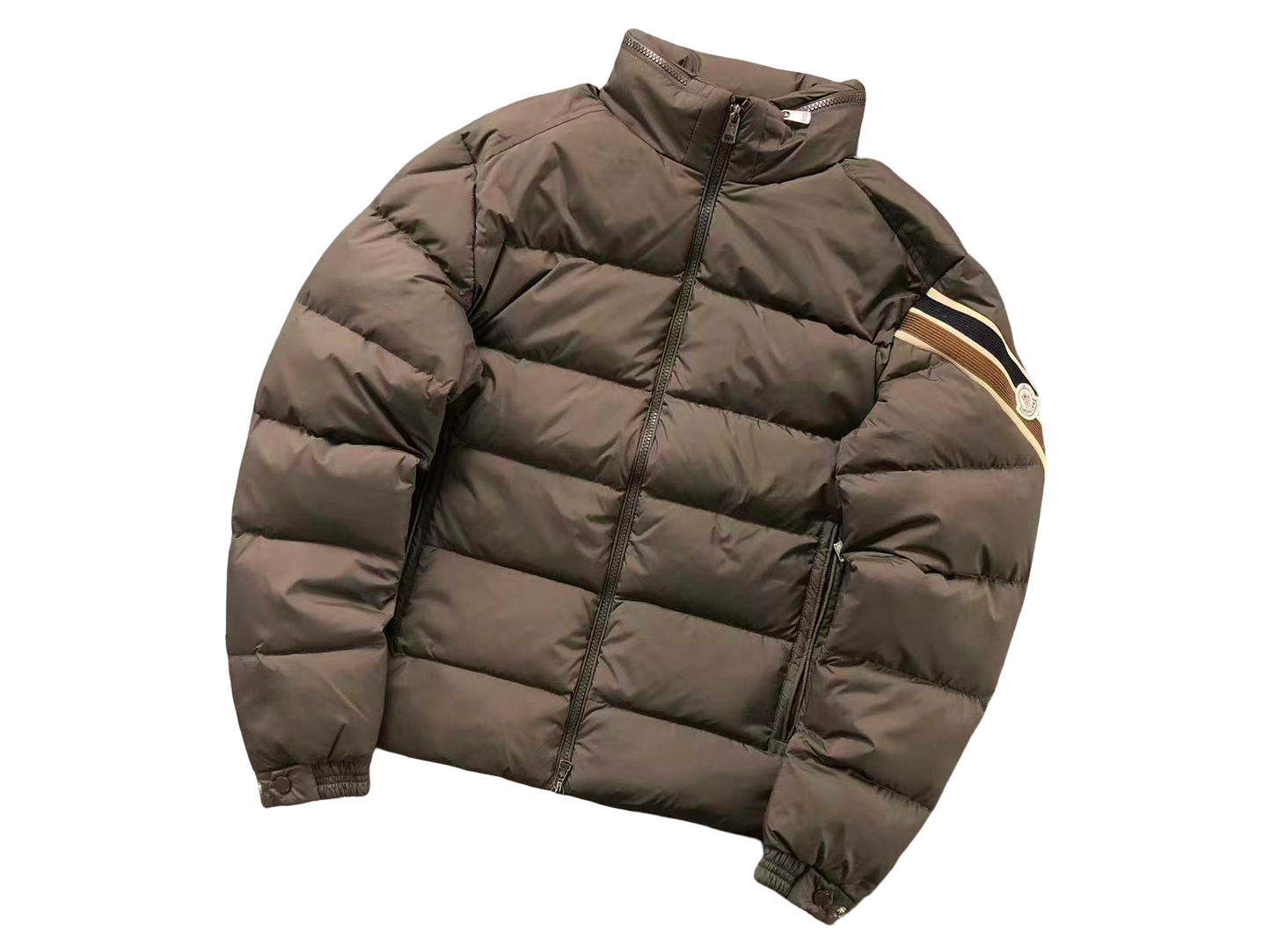 Moncler Solayan Down Jacket Brown
