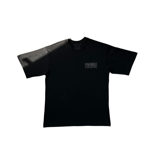 Syna World Disclaimer Tee Black