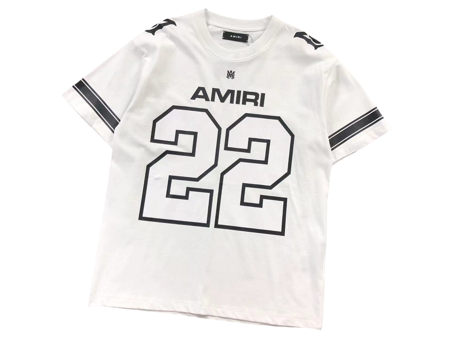 AMIRI Football 22 Tee White
