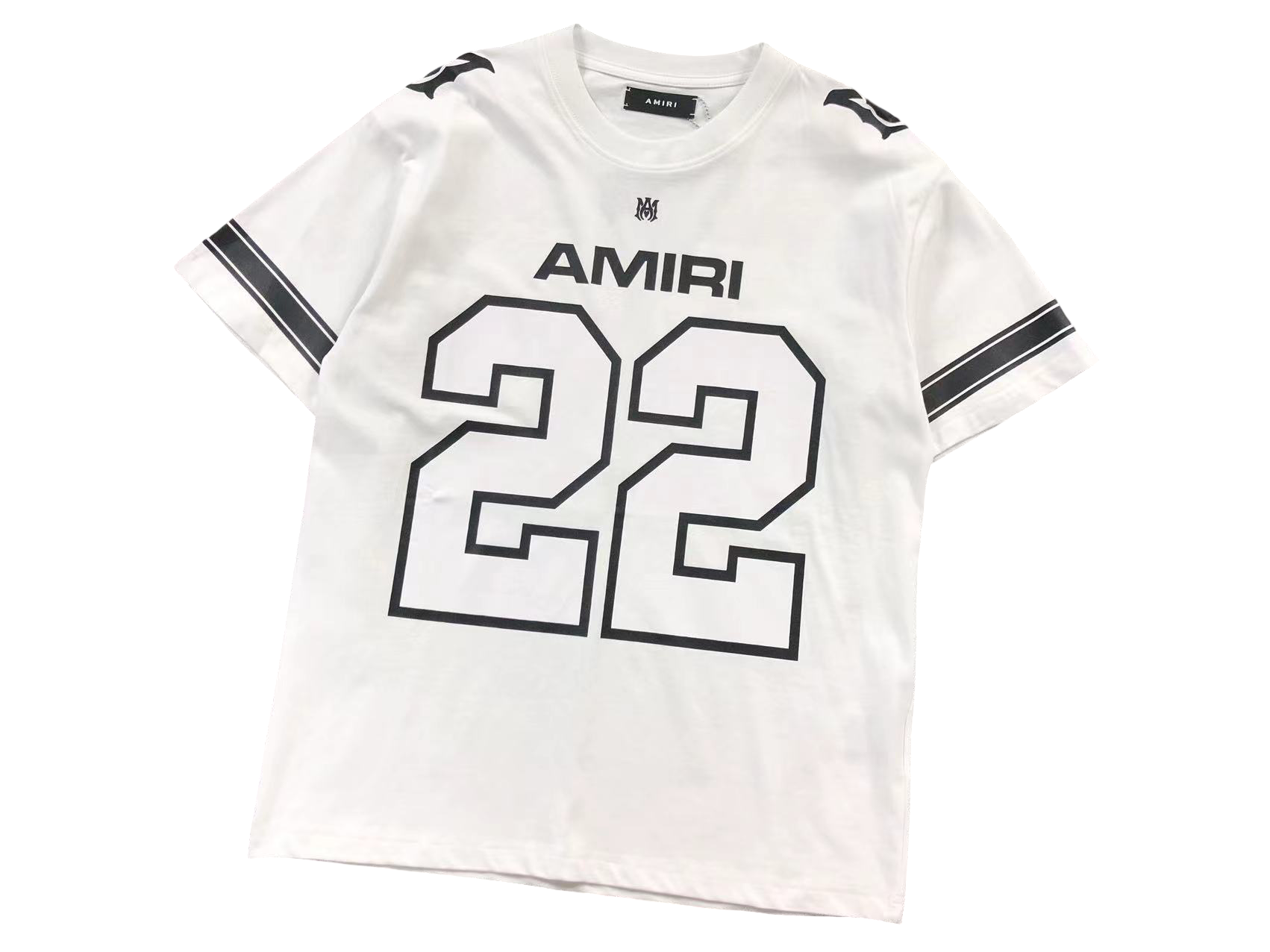 AMIRI Football 22 Tee White