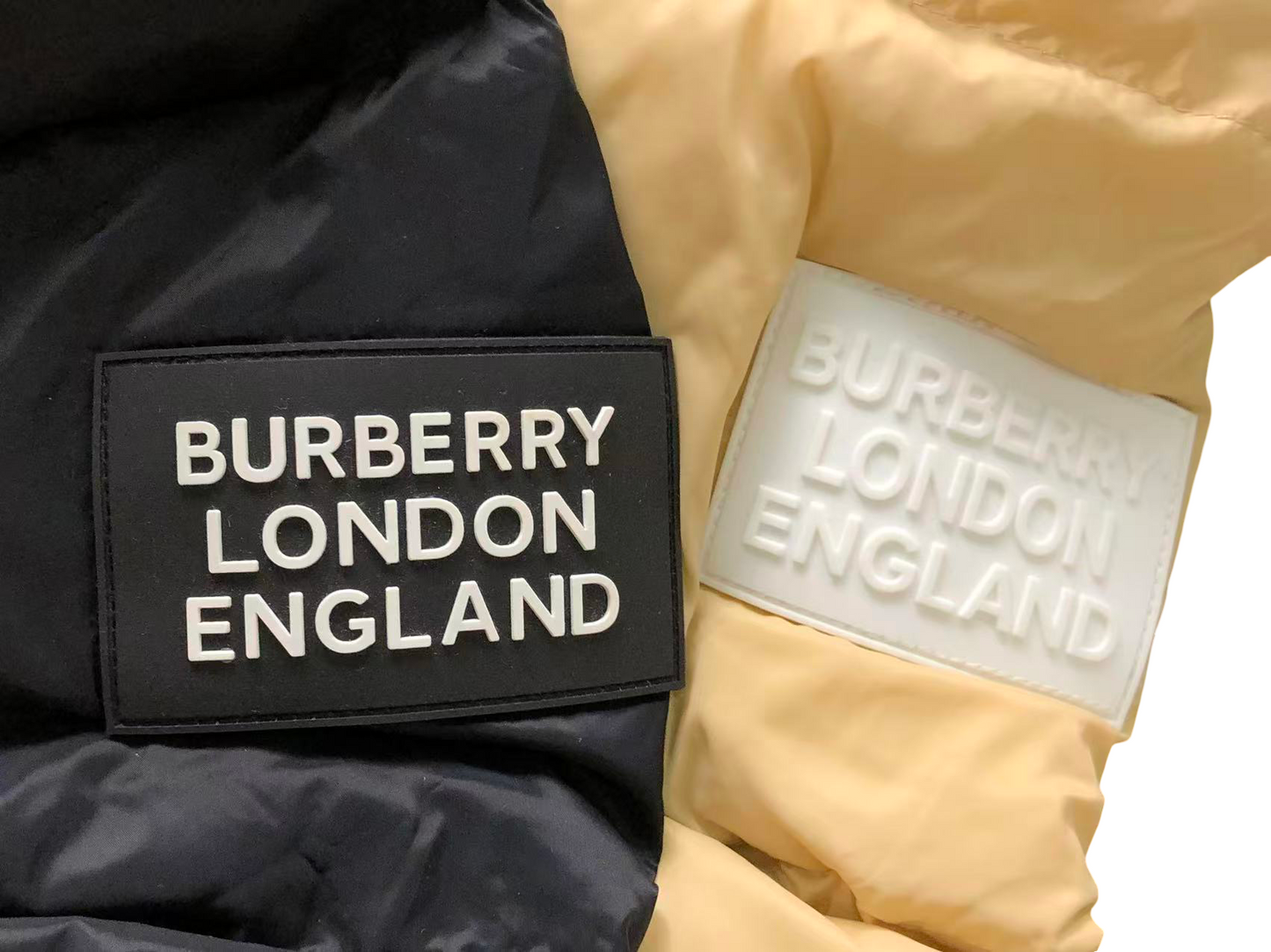Burberry Detachable Hooded Puffer Jacket Black