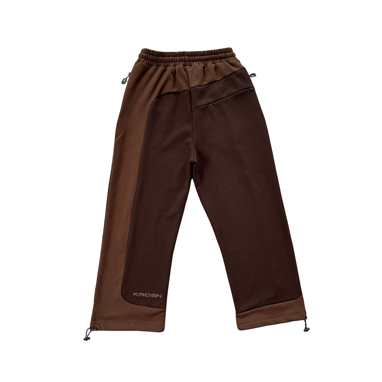 Kroen Patchwork Jogging Brown