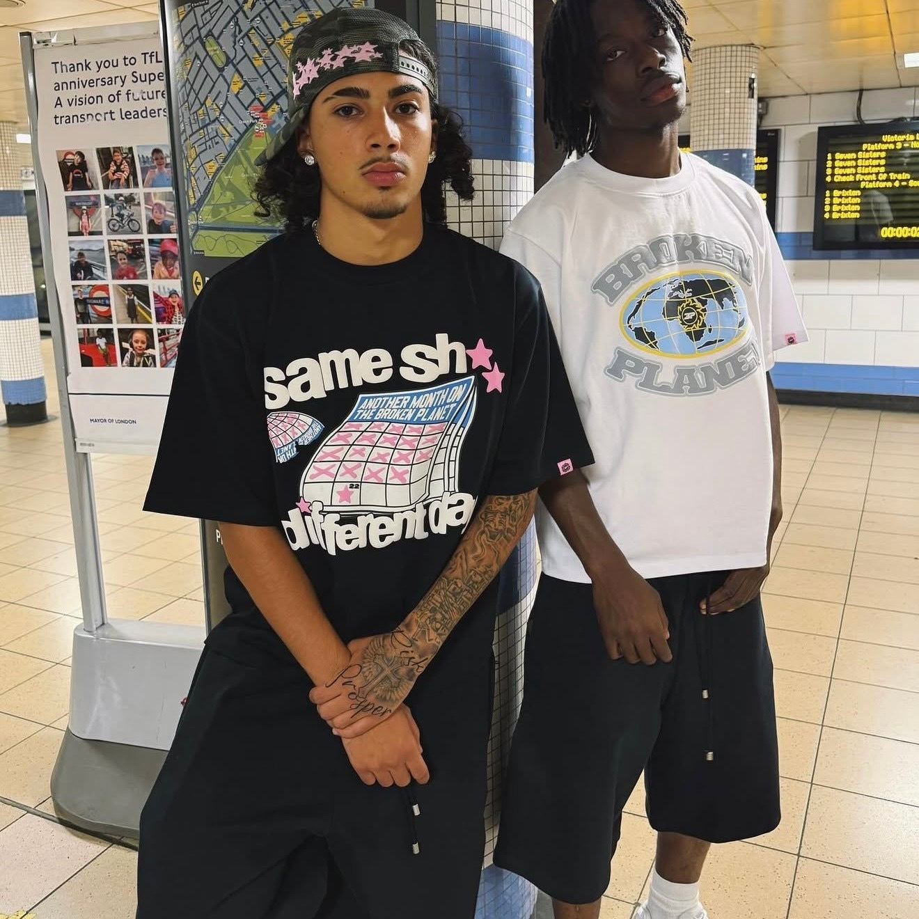 Broken Planet World Tee White