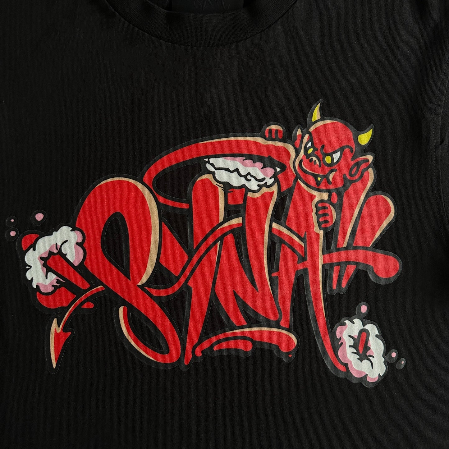 Syna World Devil Tee Black