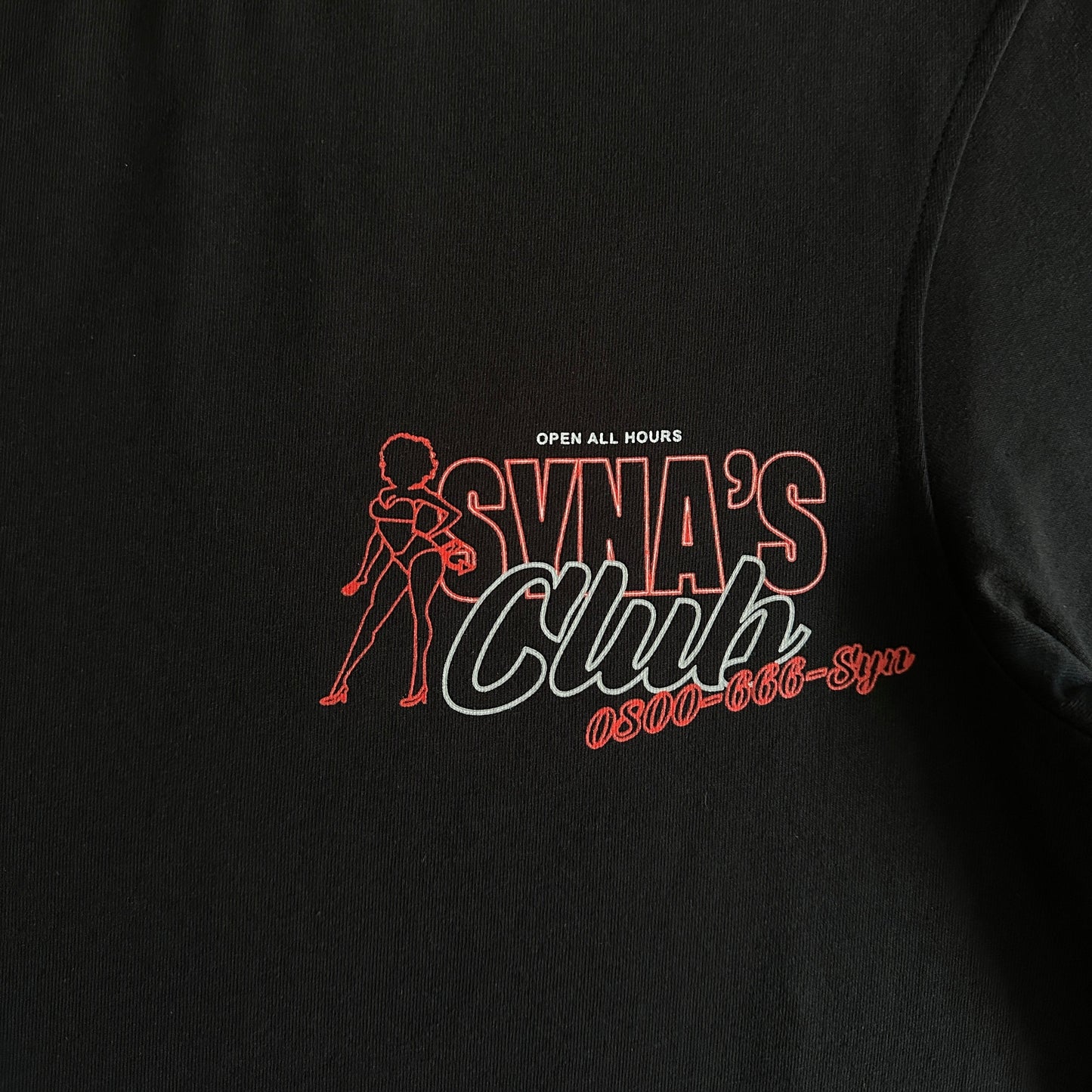 Syna World Syms Tee Black