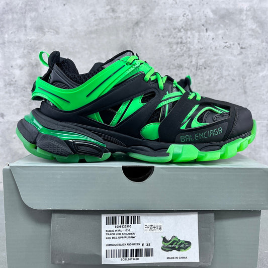 Balenciaga Track 3.0 Luminous Black/Green