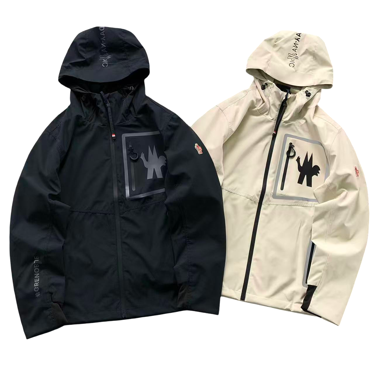 Moncler Grenoble Windbreaker Black