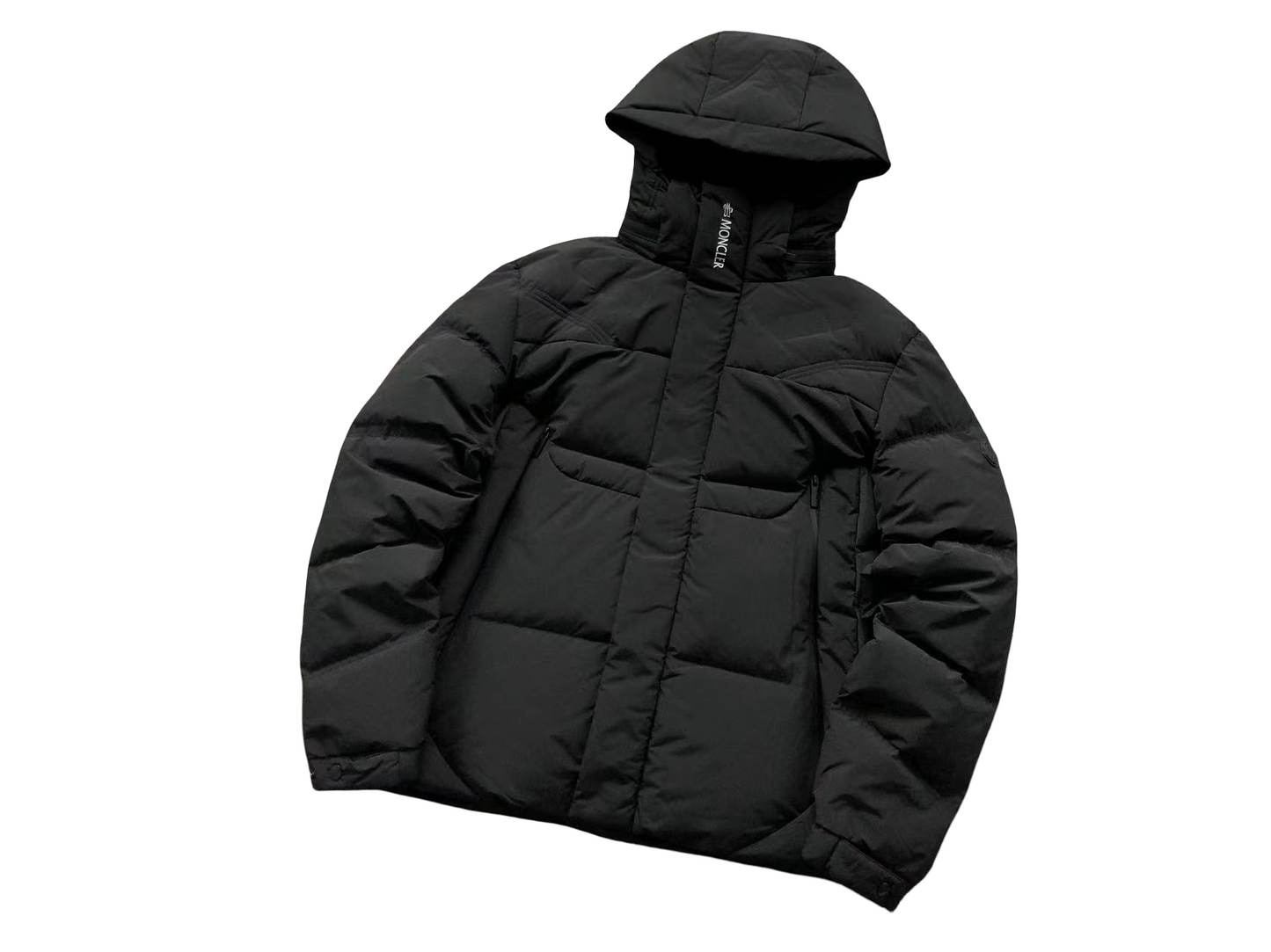 Moncler Technical Down Jacket Black