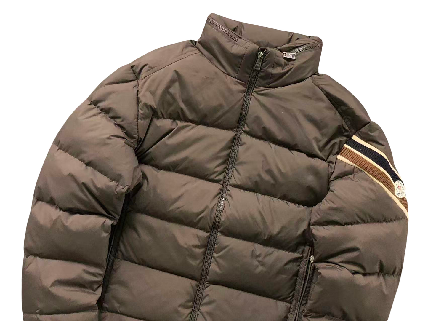 Moncler Solayan Down Jacket Brown