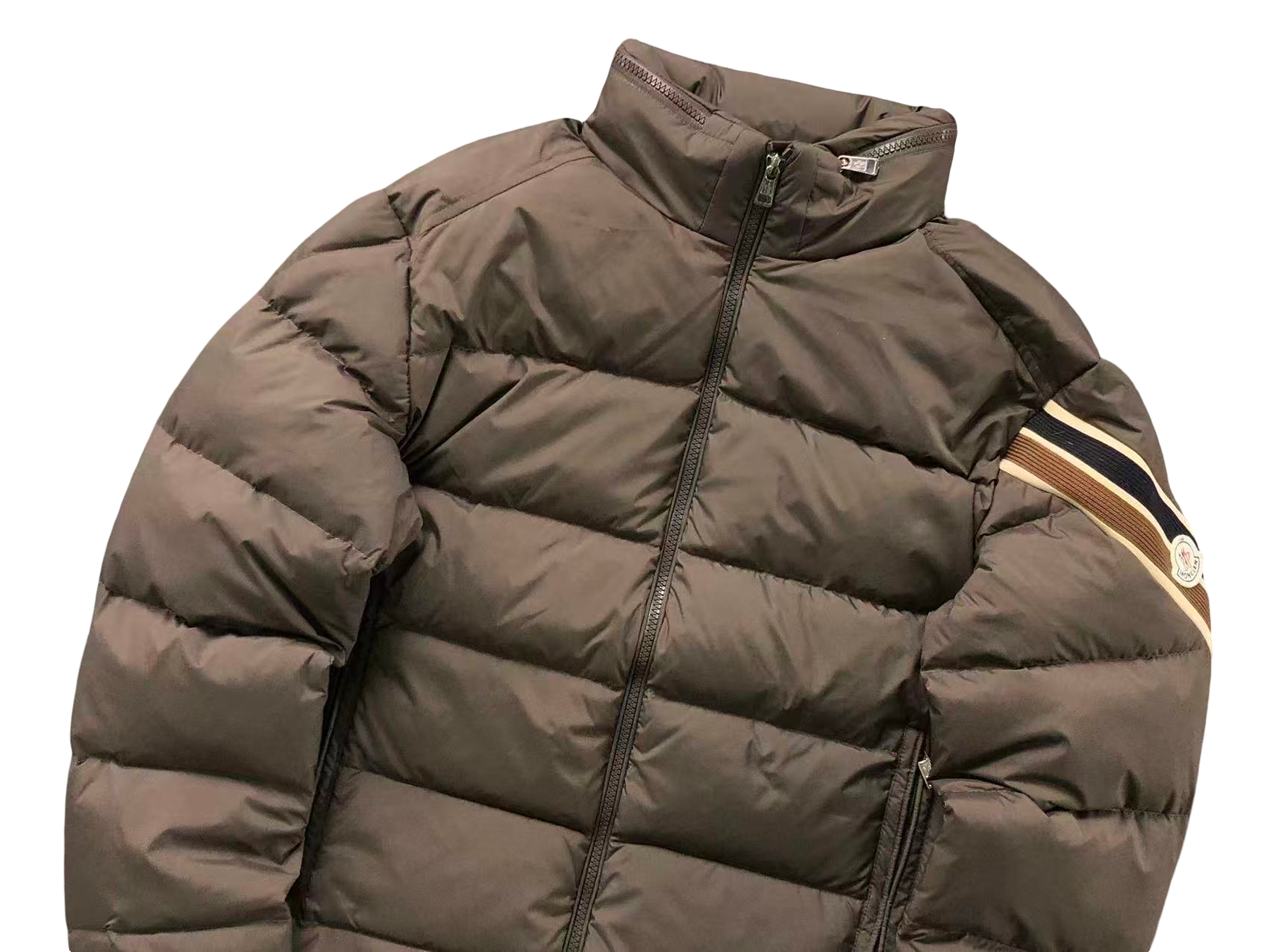 Moncler Solayan Down Jacket Brown