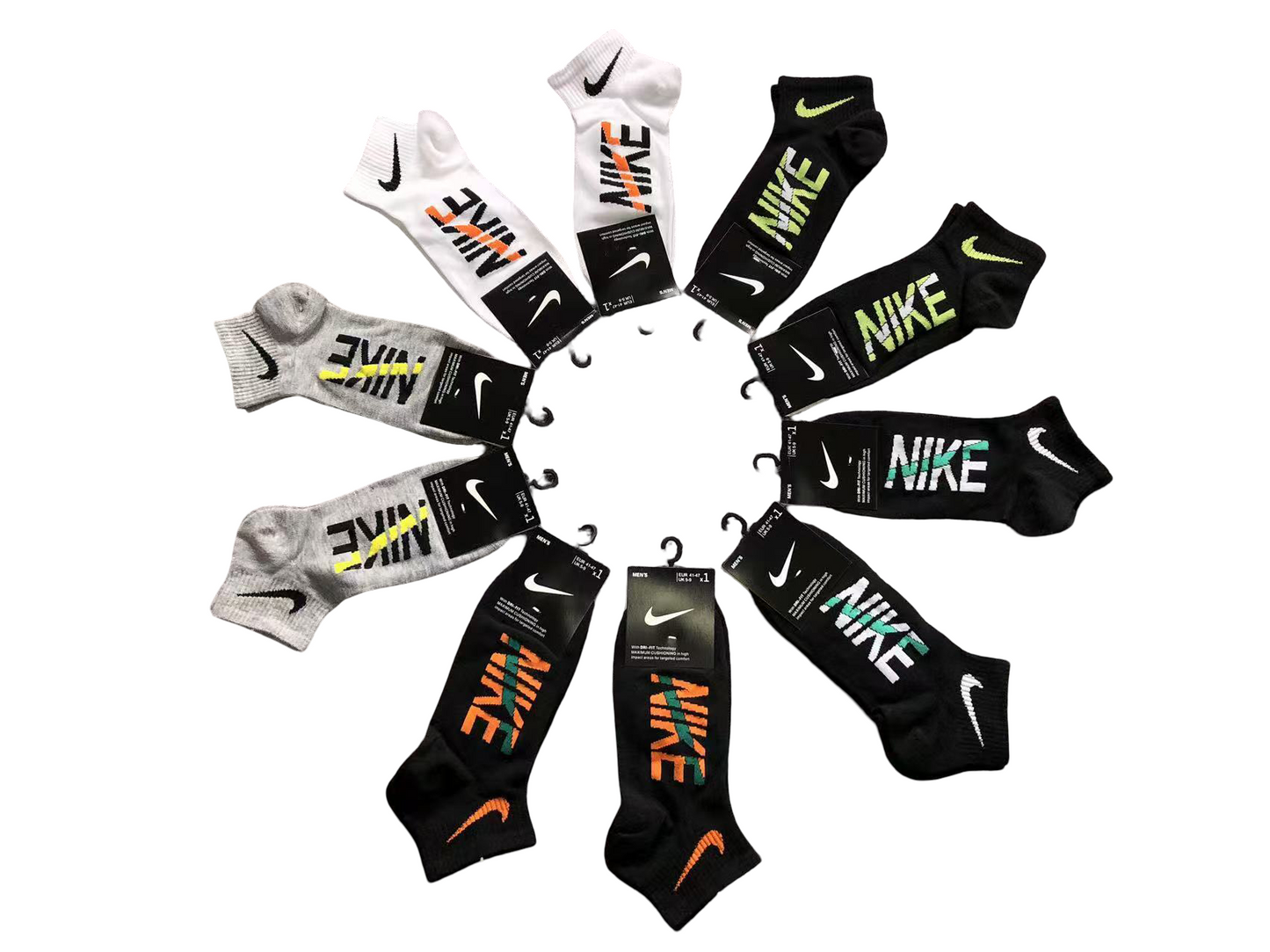 Nike Socks (10 Pairs) Colour Edition 19