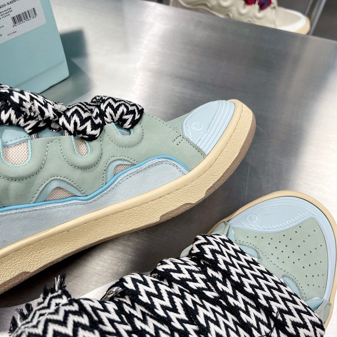 Lanvin Curb Mint/Blue