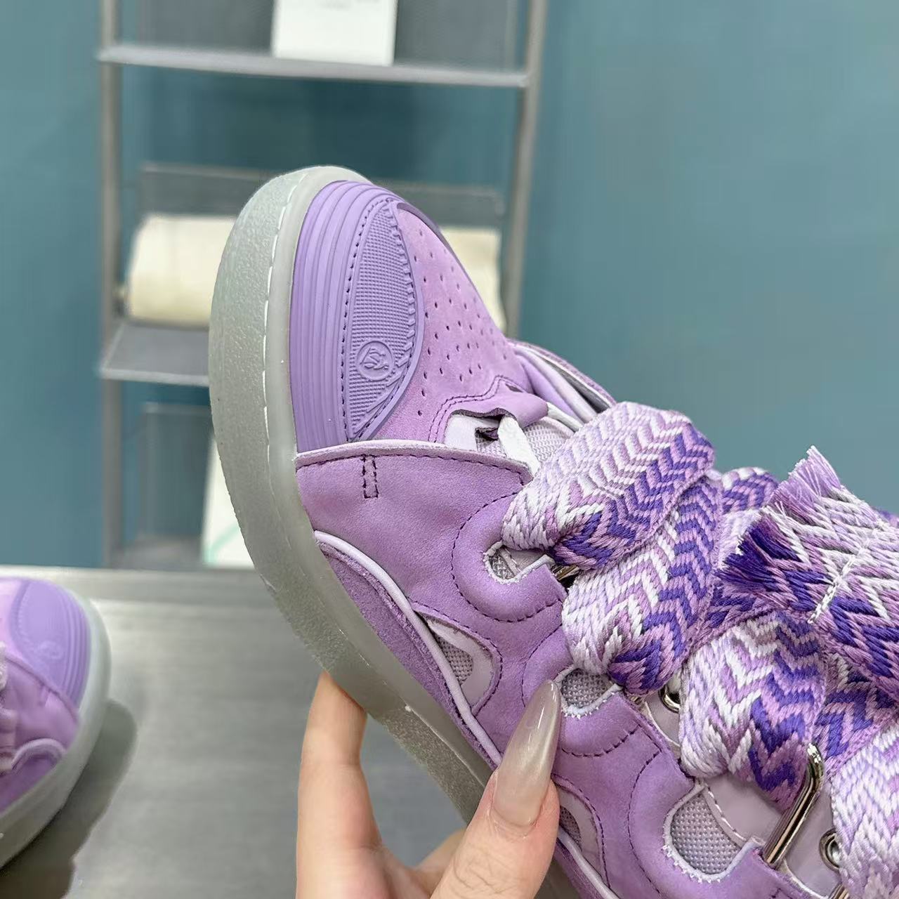 Lanvin Curb Lilac