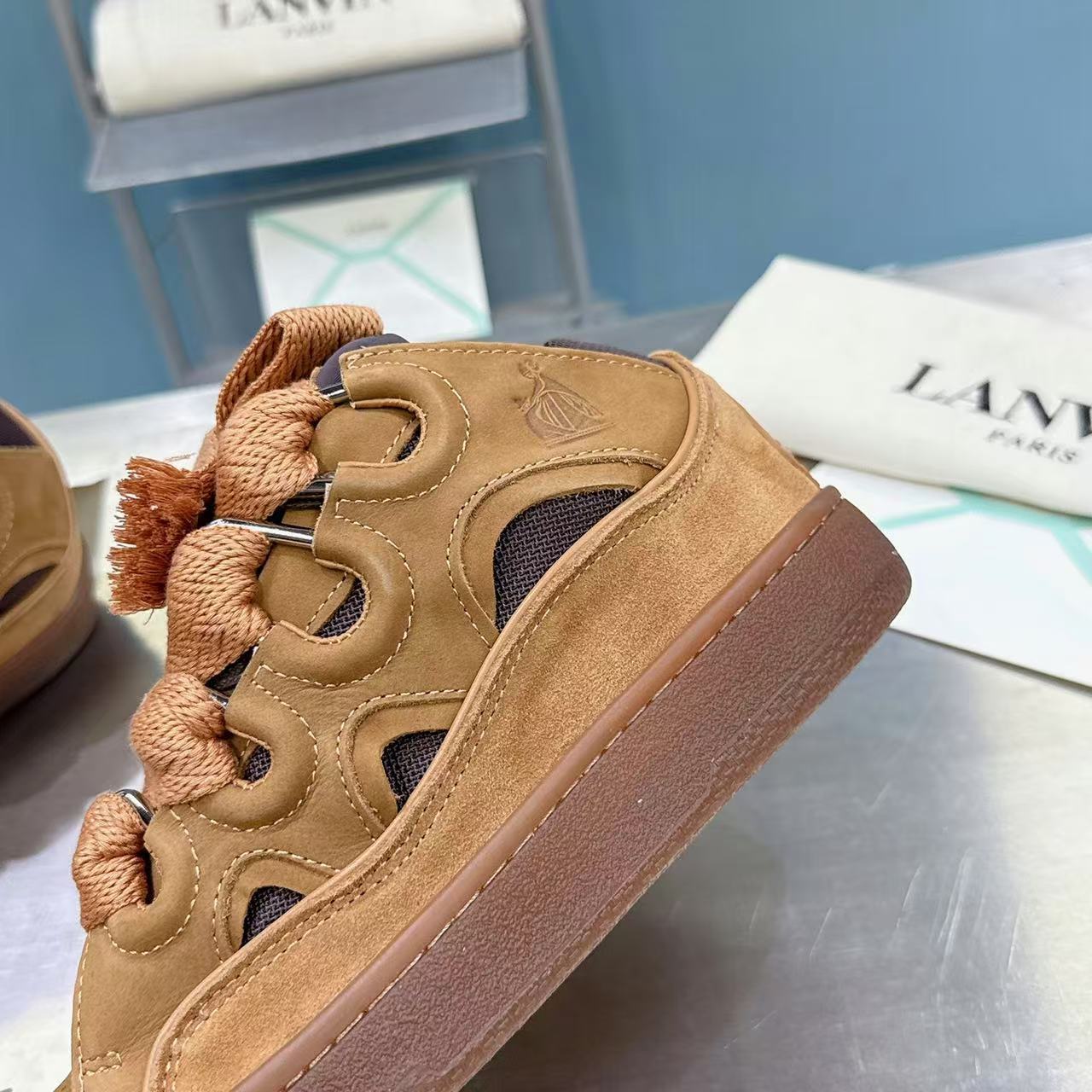 Lanvin Curb Brown