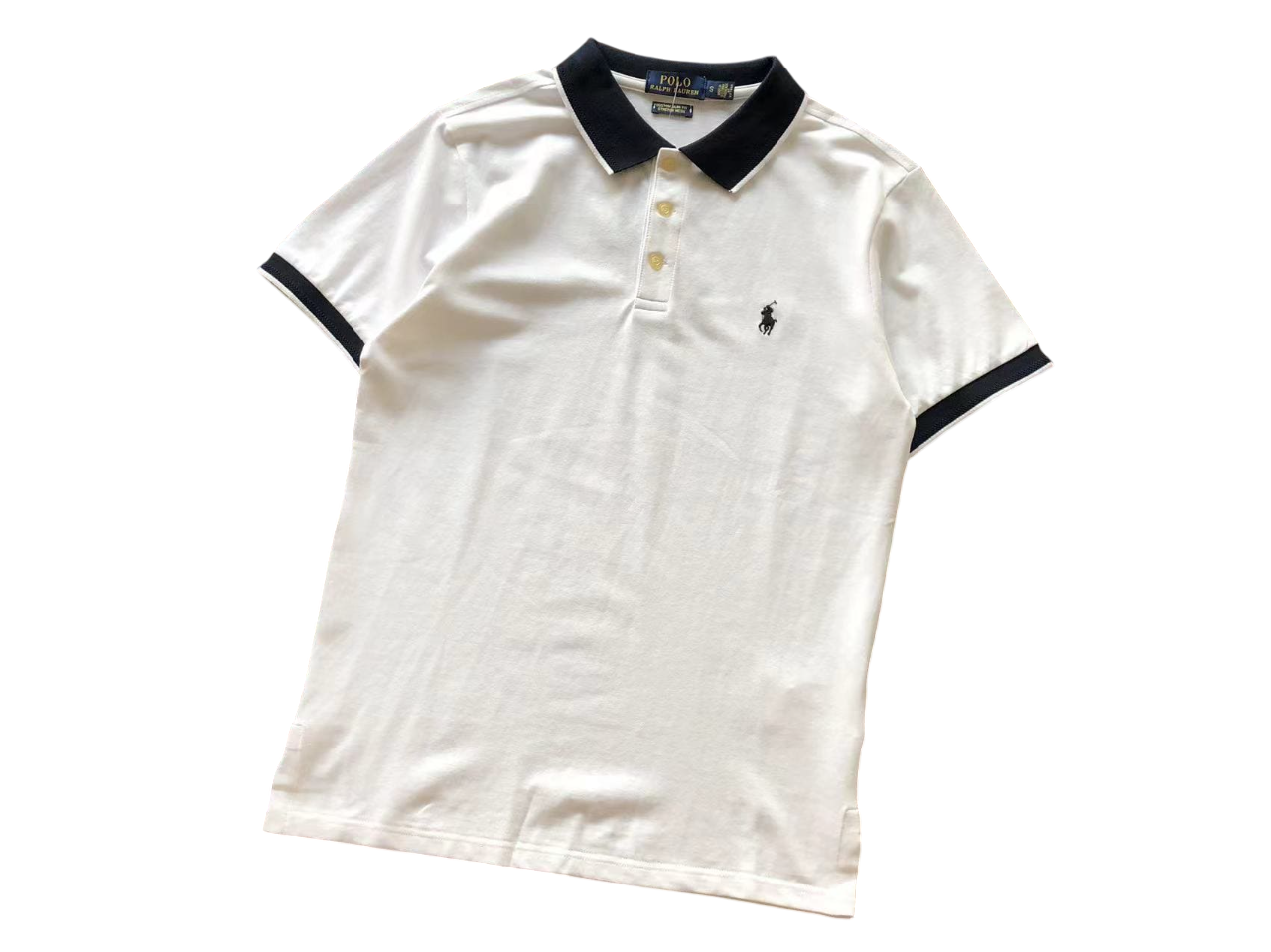 Ralph Lauren Classic Polo White/Black