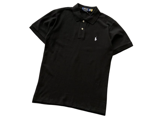 Ralph Lauren Classic Polo - (BLACK/WHITE)