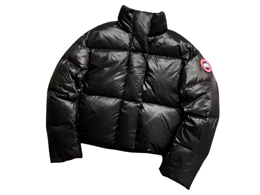 Canada Goose Cypress Cropped Down Jacket Black