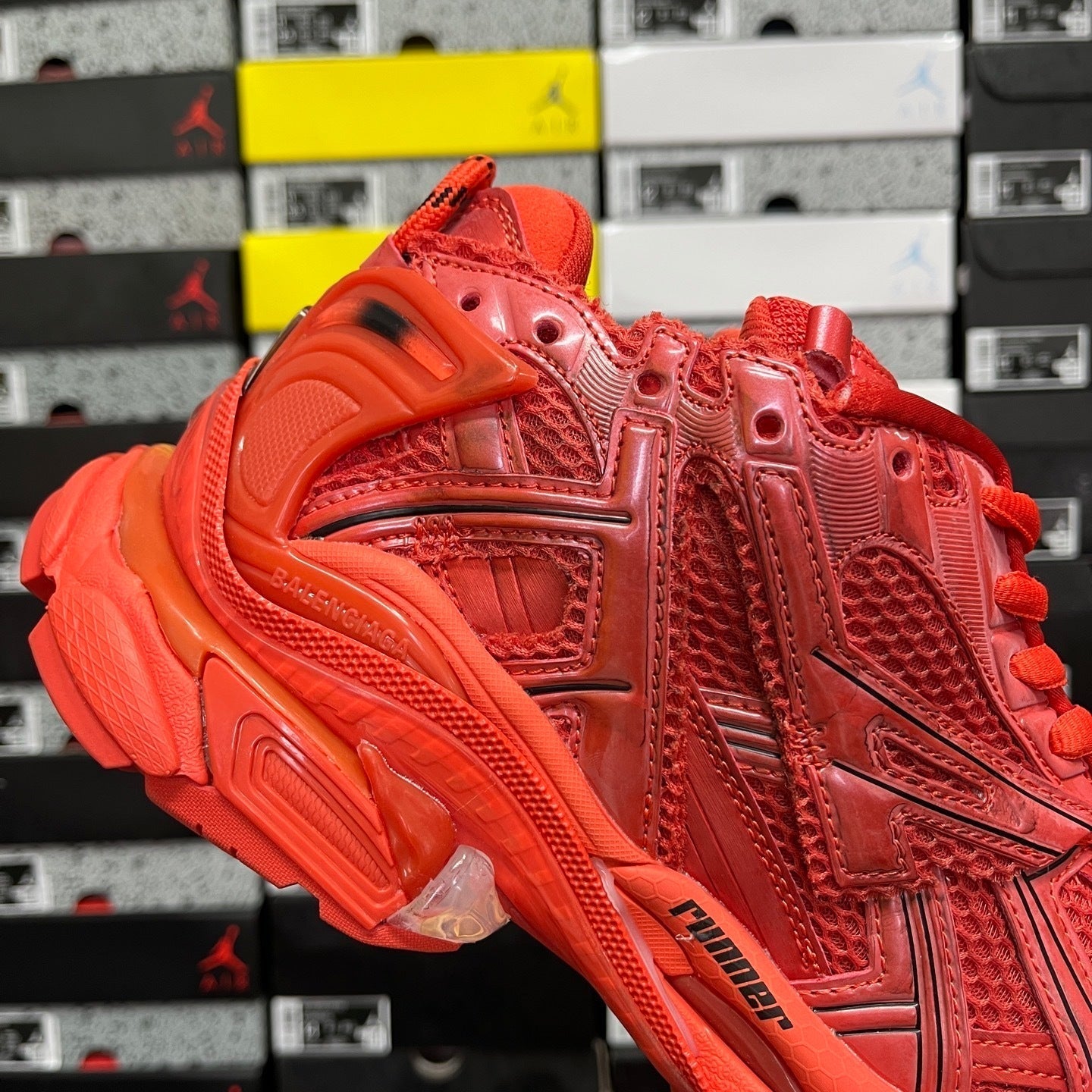 Balenciaga Runner 7.0 Volcano Red
