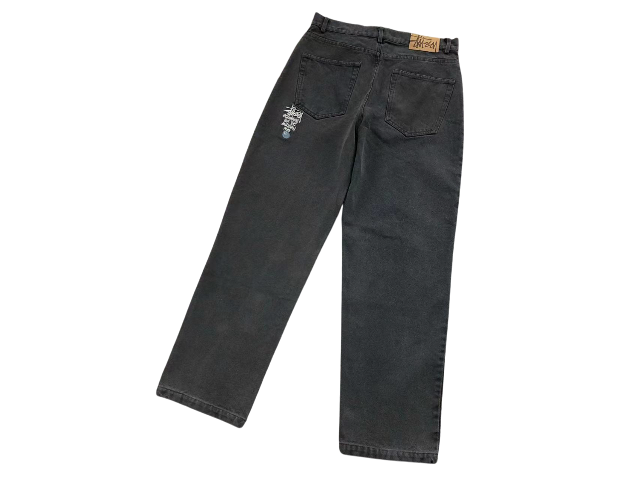 Stussy Washed Jeans Black