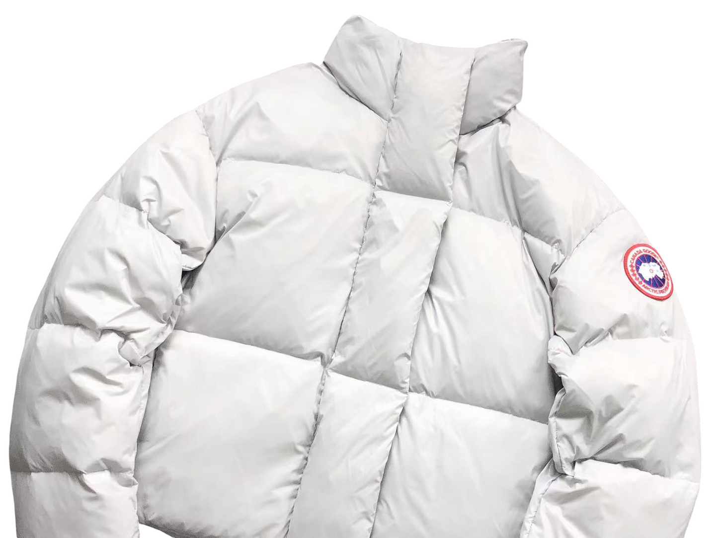 Canada Goose Cypress Cropped Down Jacket Grey