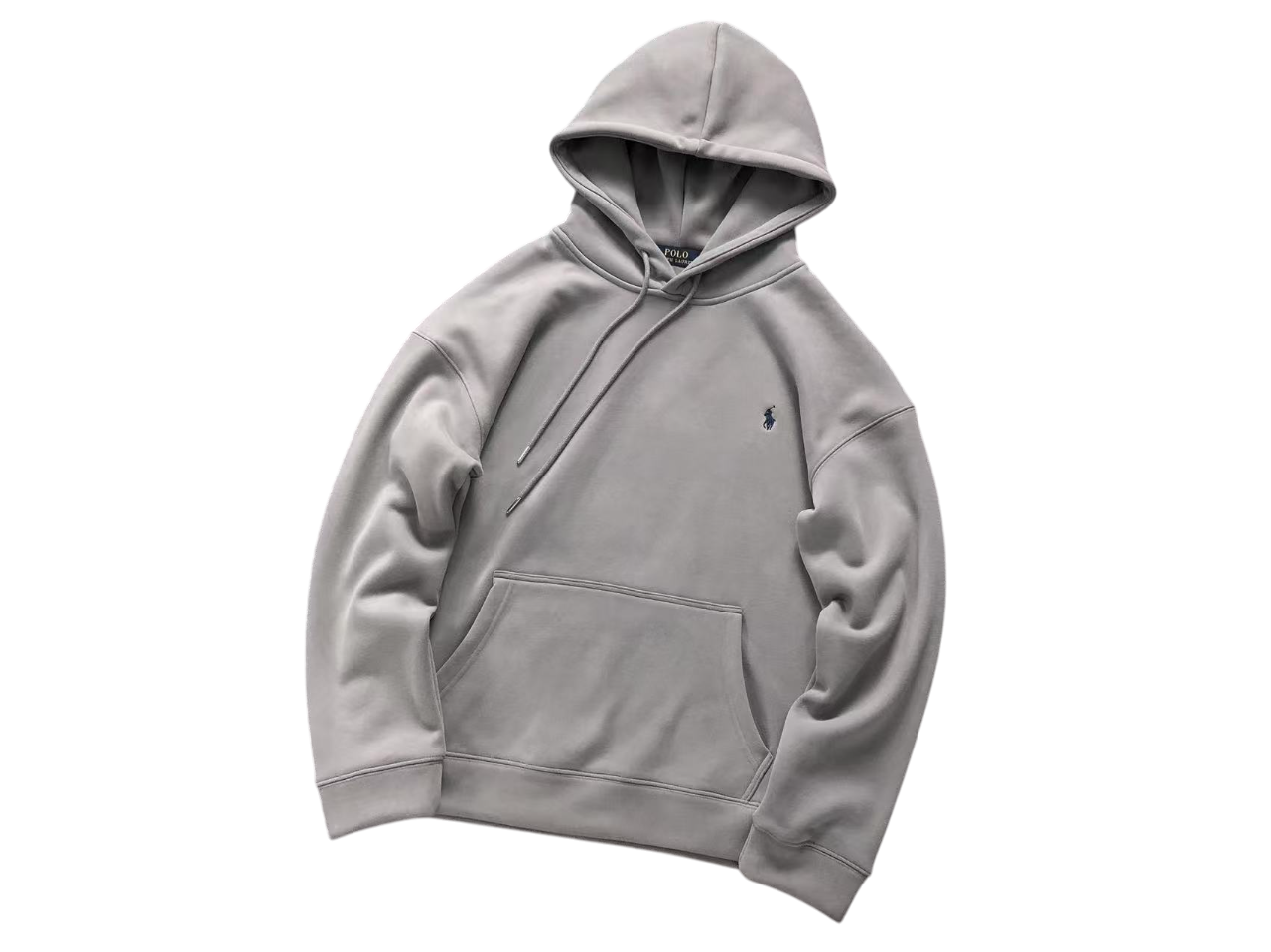 Ralph Lauren Classic Hoodie Stone Grey