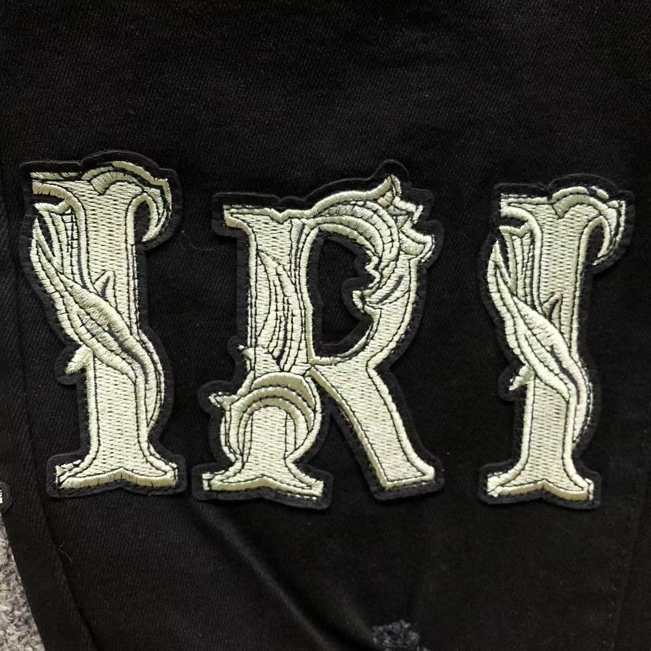 AMIRI Fleur de Lys Jeans Black