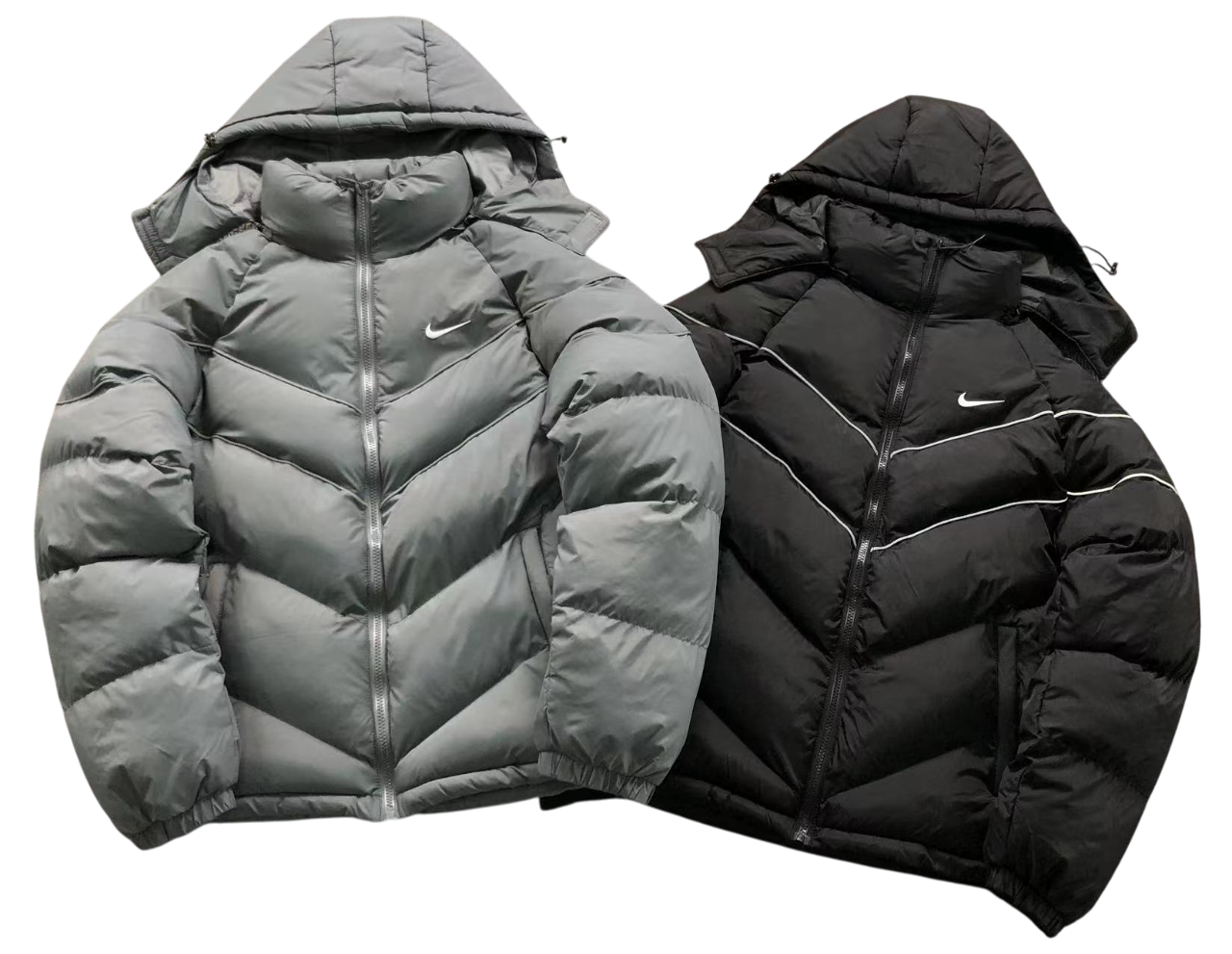 Nike Sportswear Down Jacket Grey Reflective
