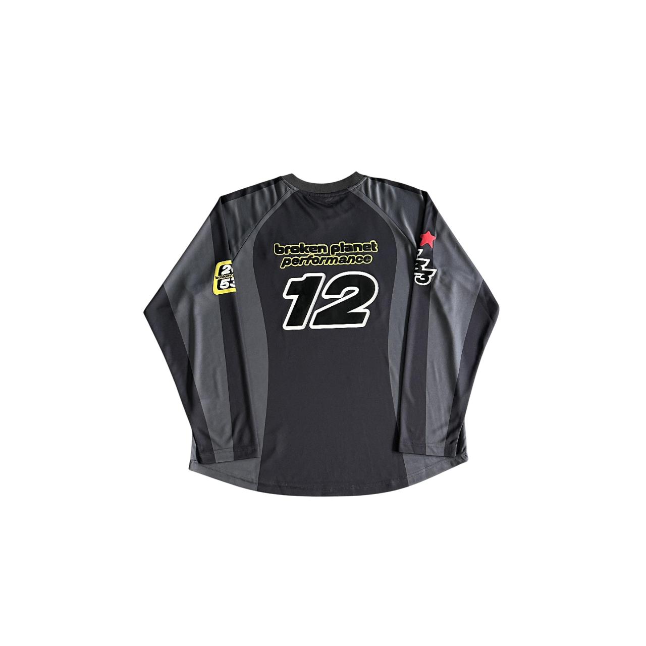 Broken Planet Jersey Longsleeve Grey
