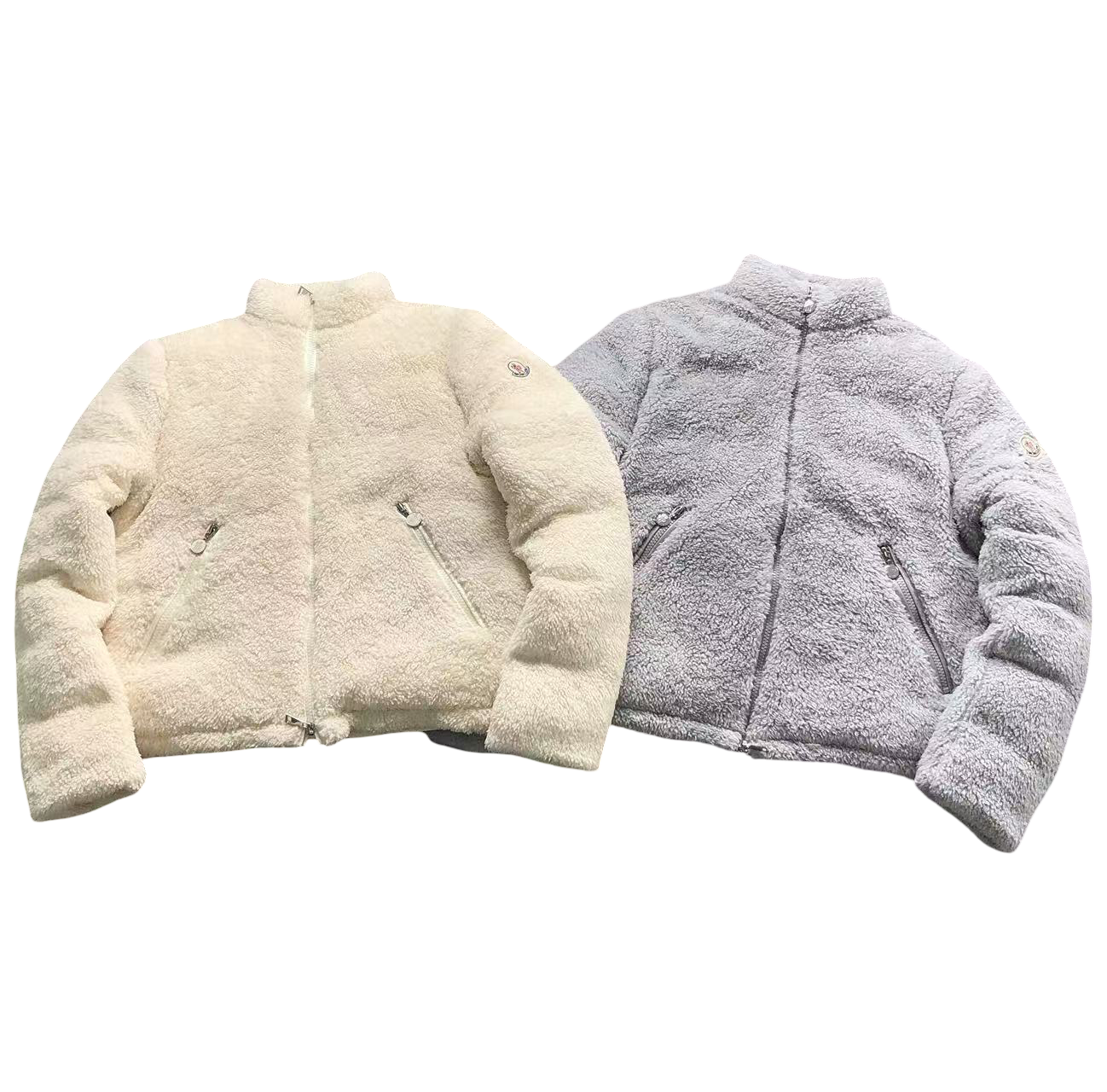 Moncler Polignac Fleece Jacket Cream