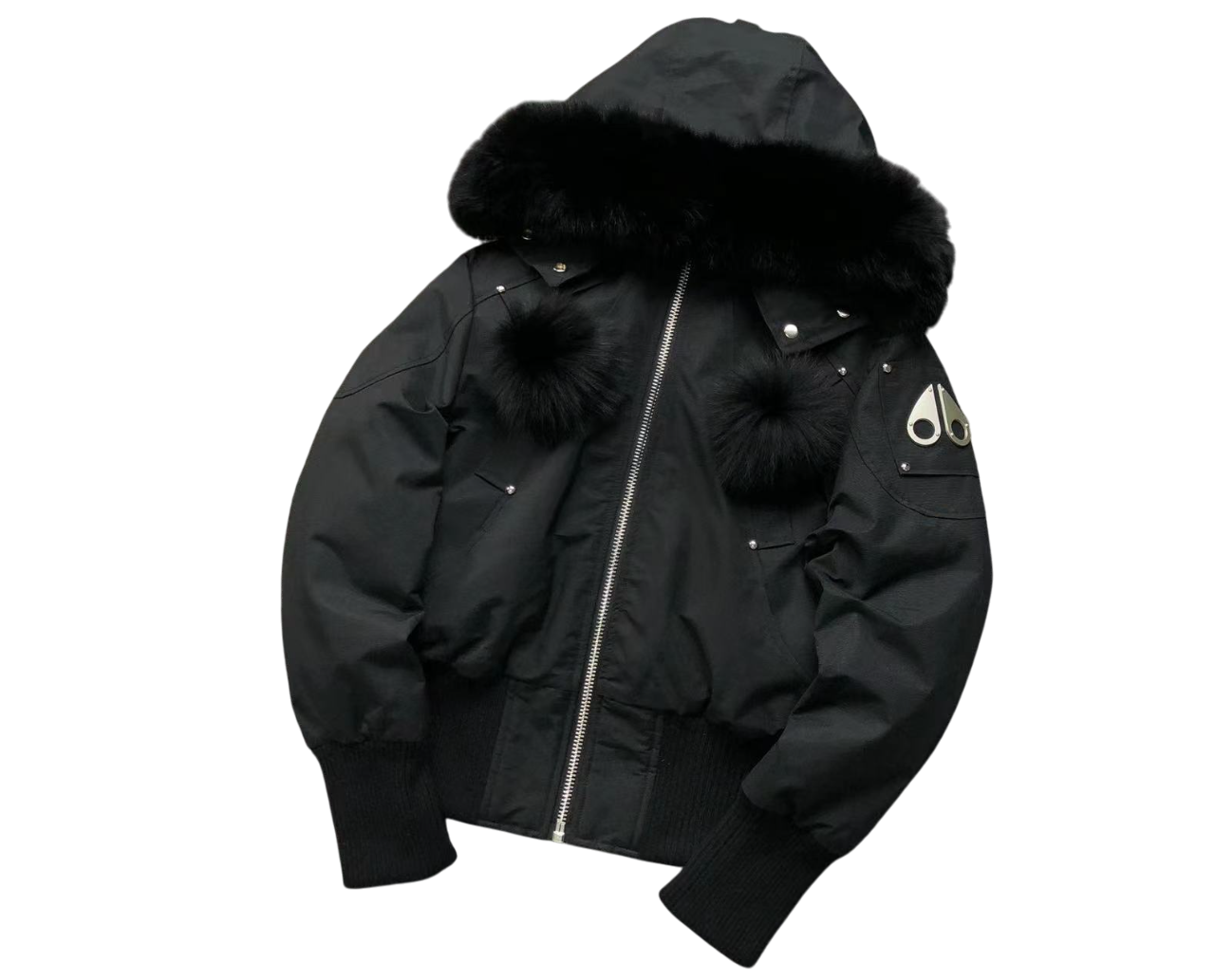 Moose Knuckles Women's Debbie Down Jacket Full Black