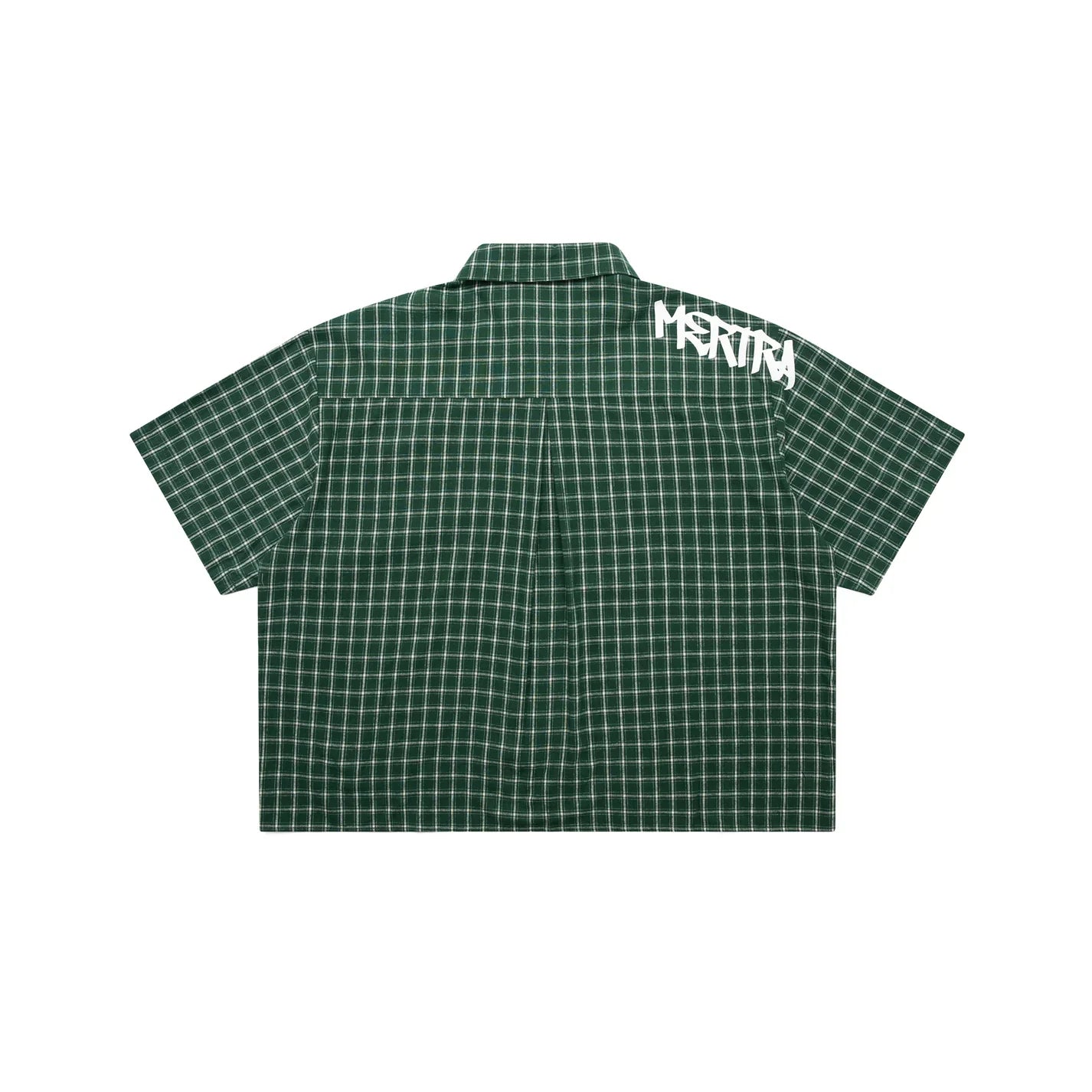 MERTRA Plaid Shirt - (GREEN)