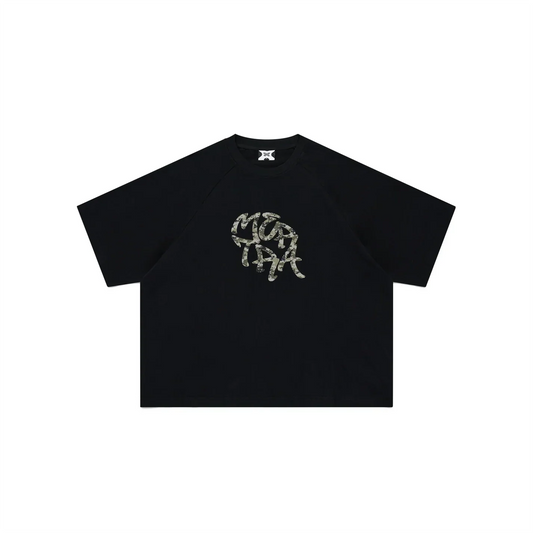 MERTRA Glitch Tee Black