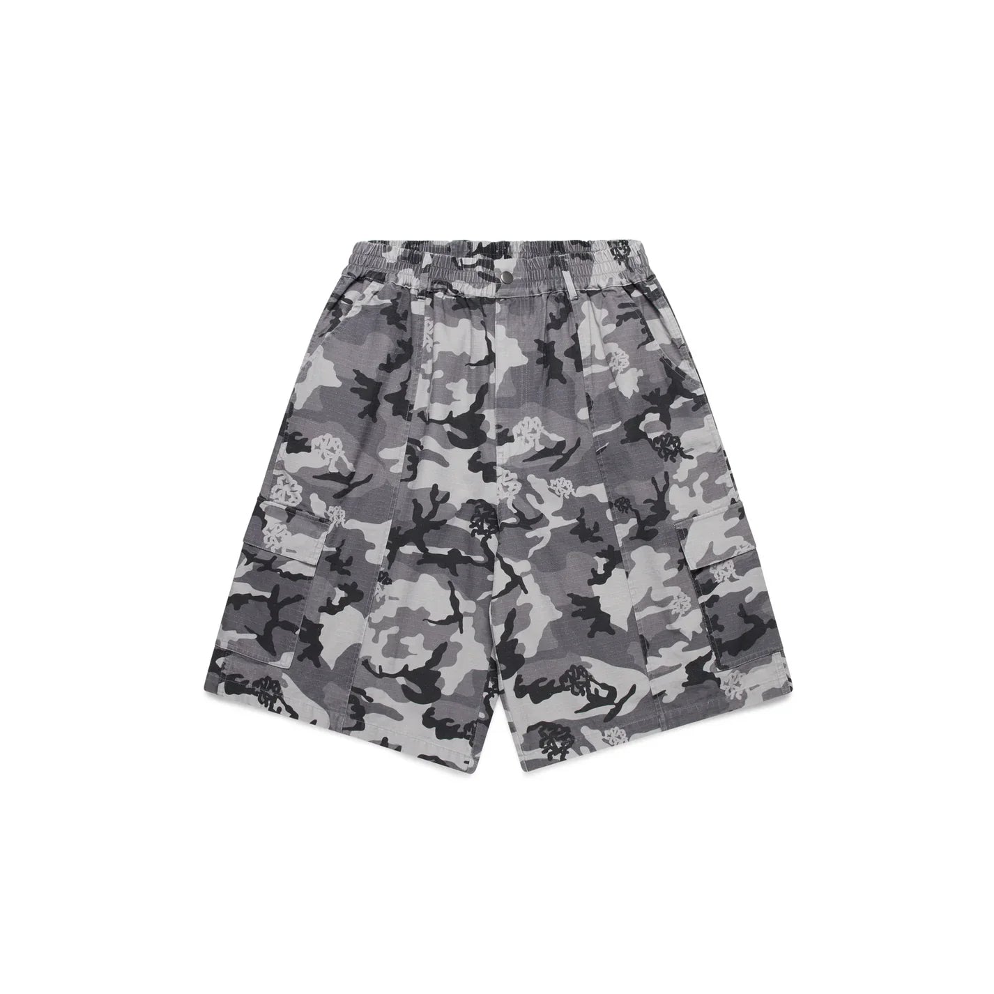 MERTRA Camo Shorts - (GREY)