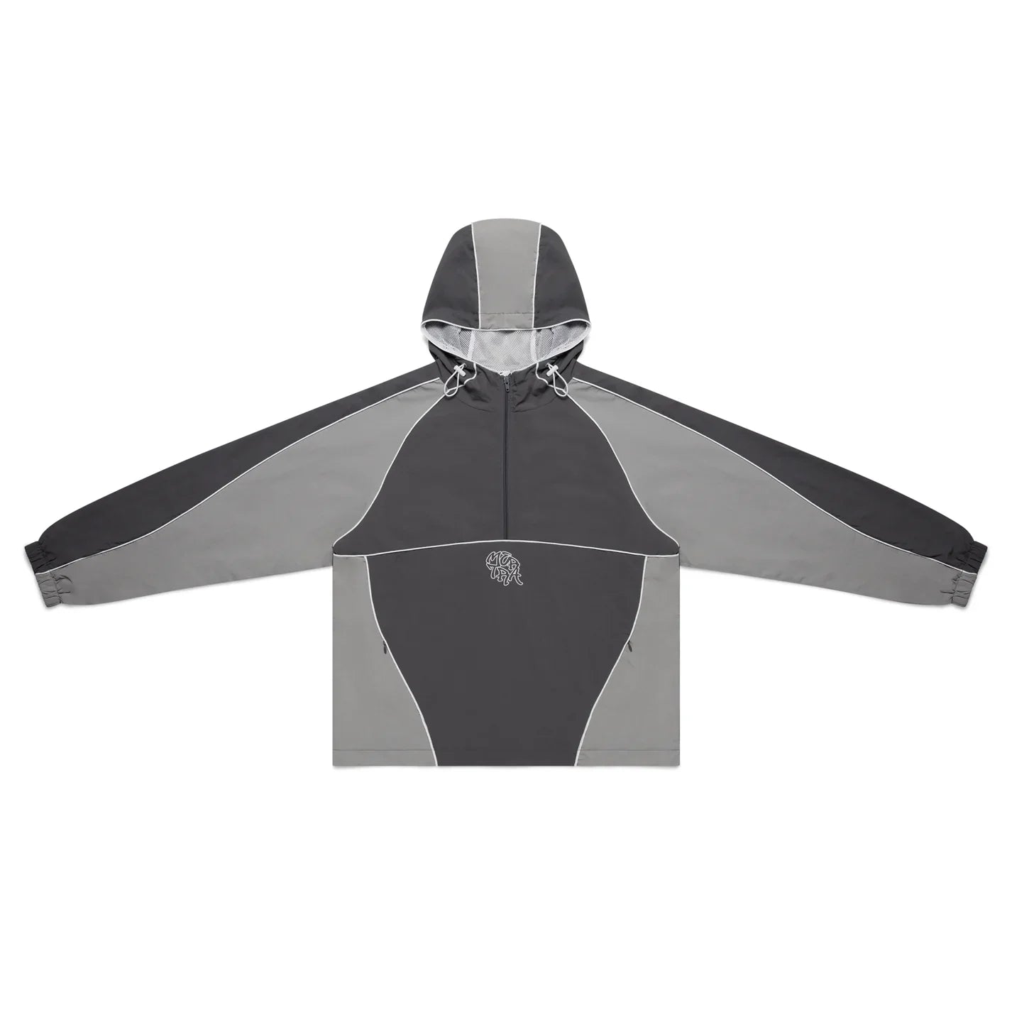 MERTRA Nylon Track Jacket - (GREY)