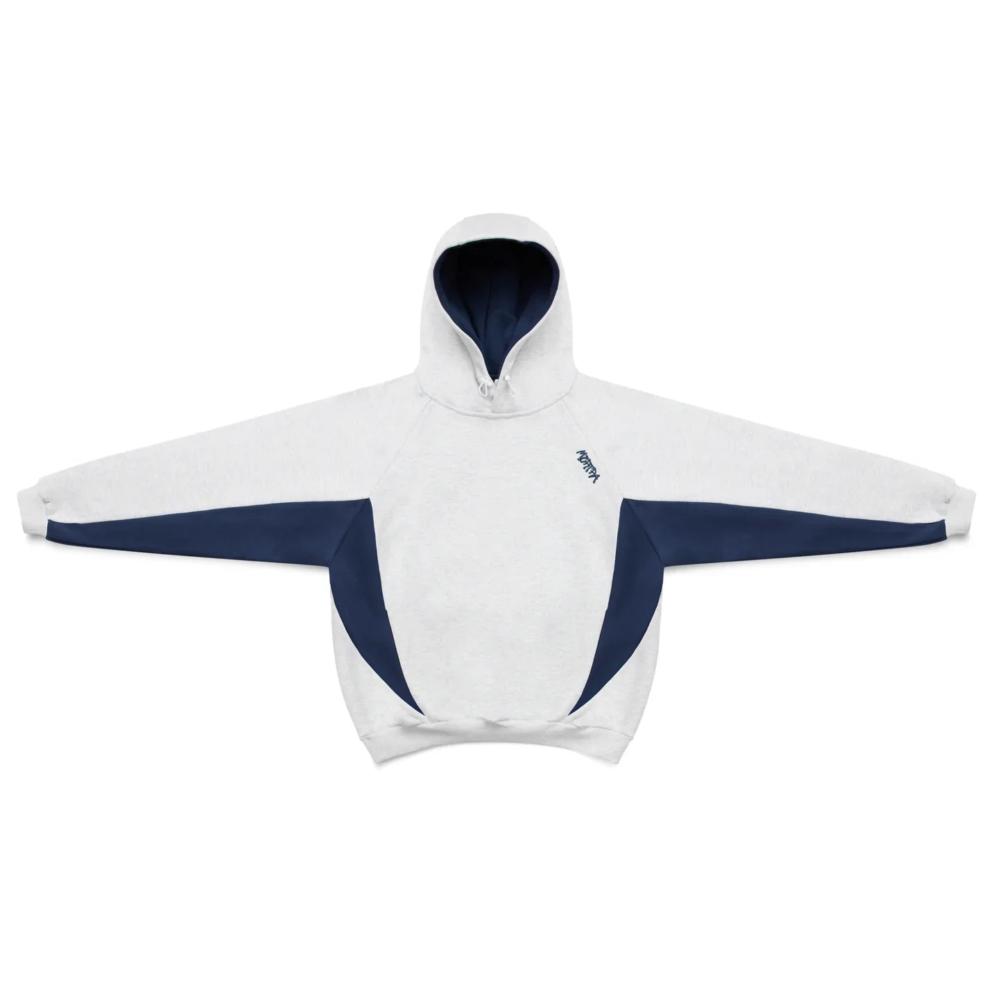 MERTRA Bigstep Hoodie - (GREY/NAVY)