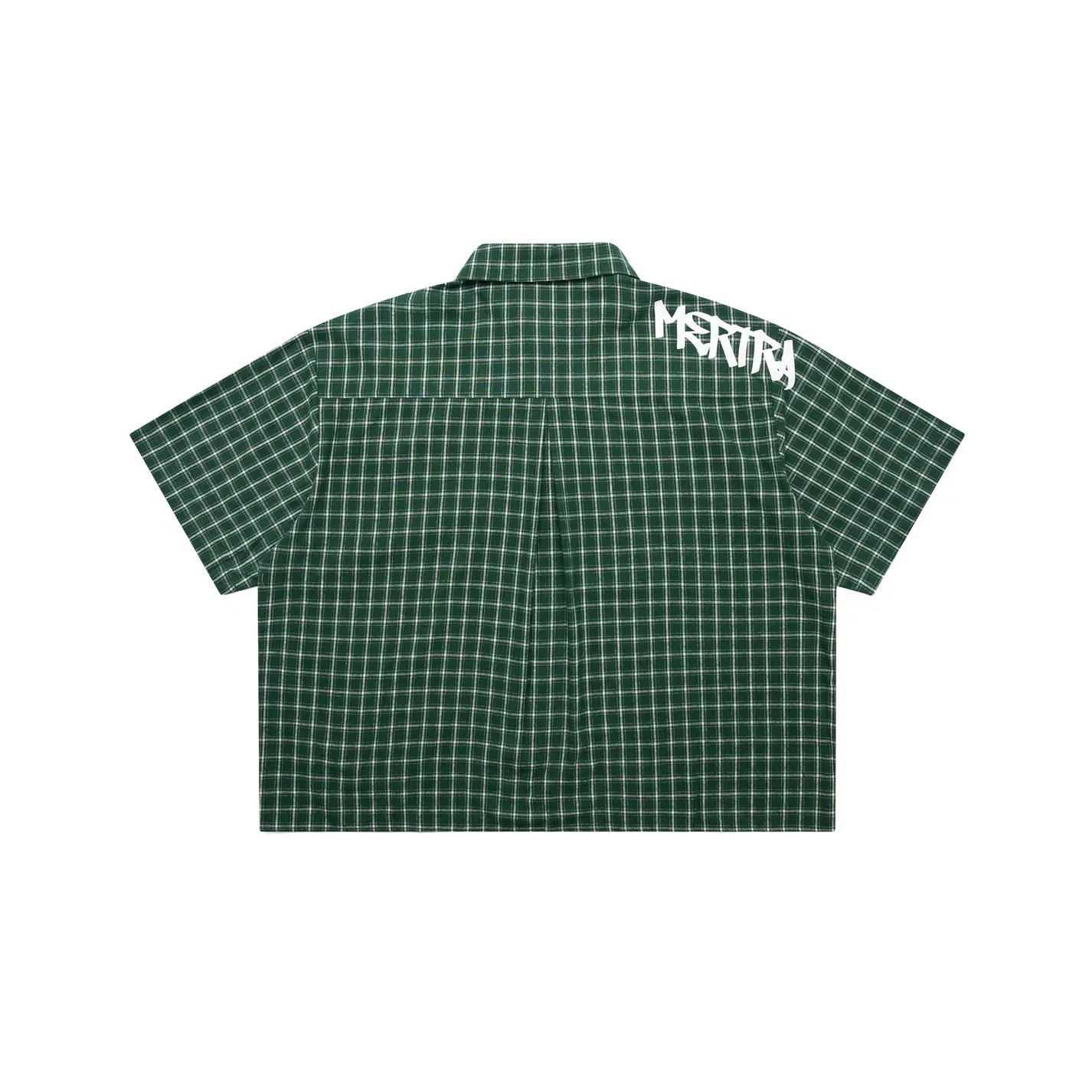 MERTRA Plaid Shirt Green