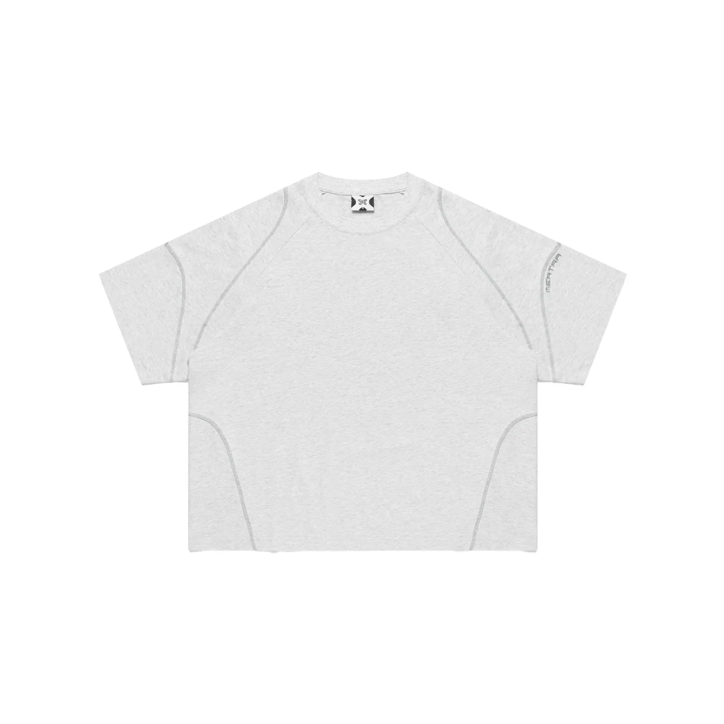 MERTRA Overlock Stitch Tee Grey