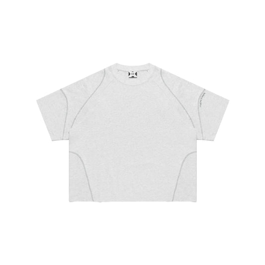 MERTRA Overlock Stitch Tee Grey