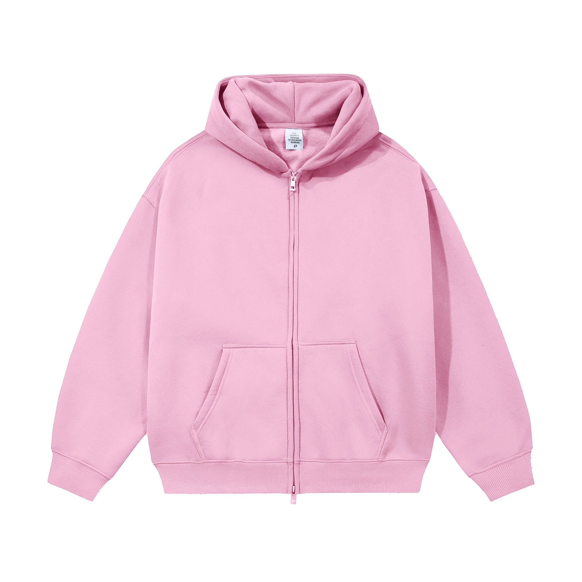 21Dripzz Essential Zip Hoodie - Pink